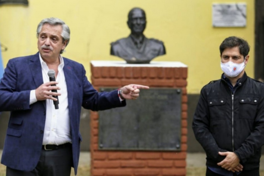 Alberto Fernández y Axel Kicillof encabezan el acto por el Día de la ...
