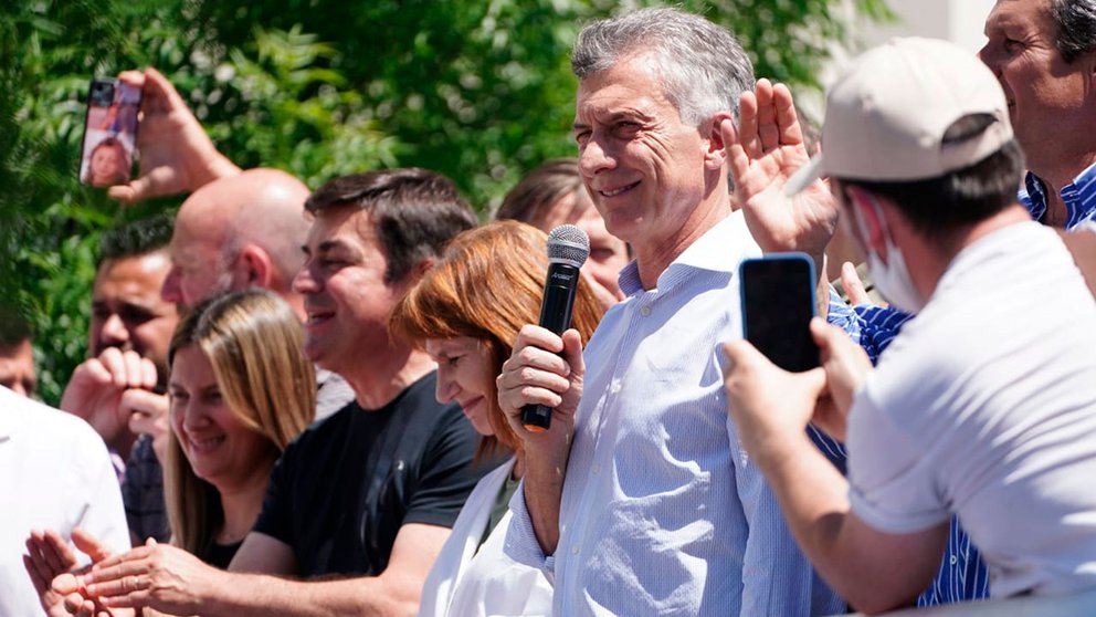 Mauricio Macri aprovechó la citaciones a indagatoria por la causa del ARA San Juan para montar un acto en Dolores.