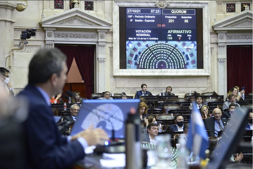El proyecto de alivio fiscal fue presentado por Massa. 