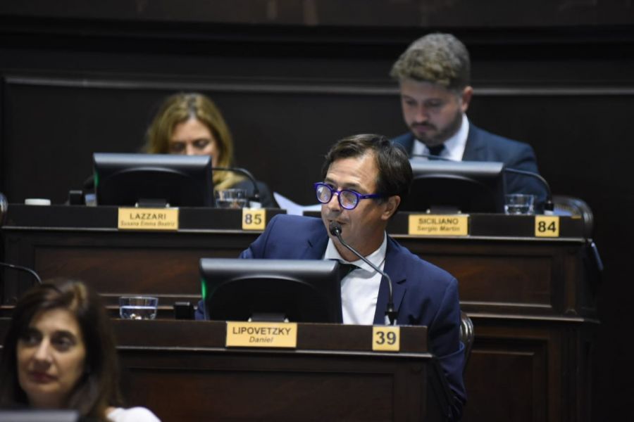 El diputado Daniel Lipovetzky.