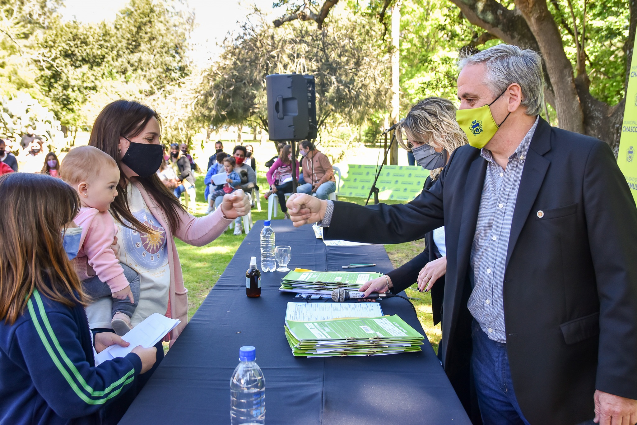 El intendente de Chascomús, Javier Gaston, celebró la ley por la rifa Chascomus. 