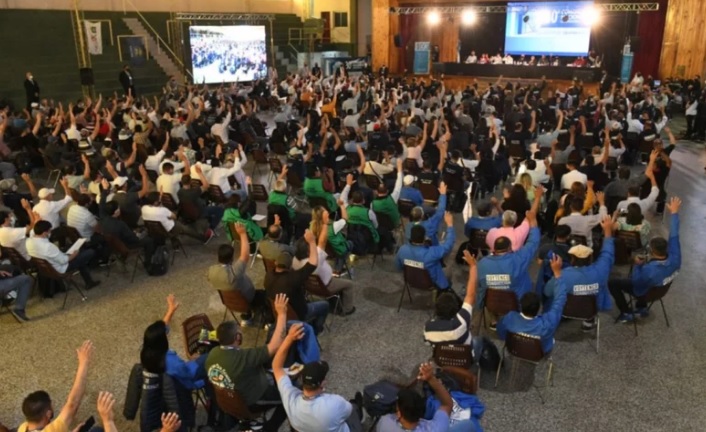 Natalia Sanchez Jauregui fue una de las participantes femeninas del congreso de la UATRE. 
