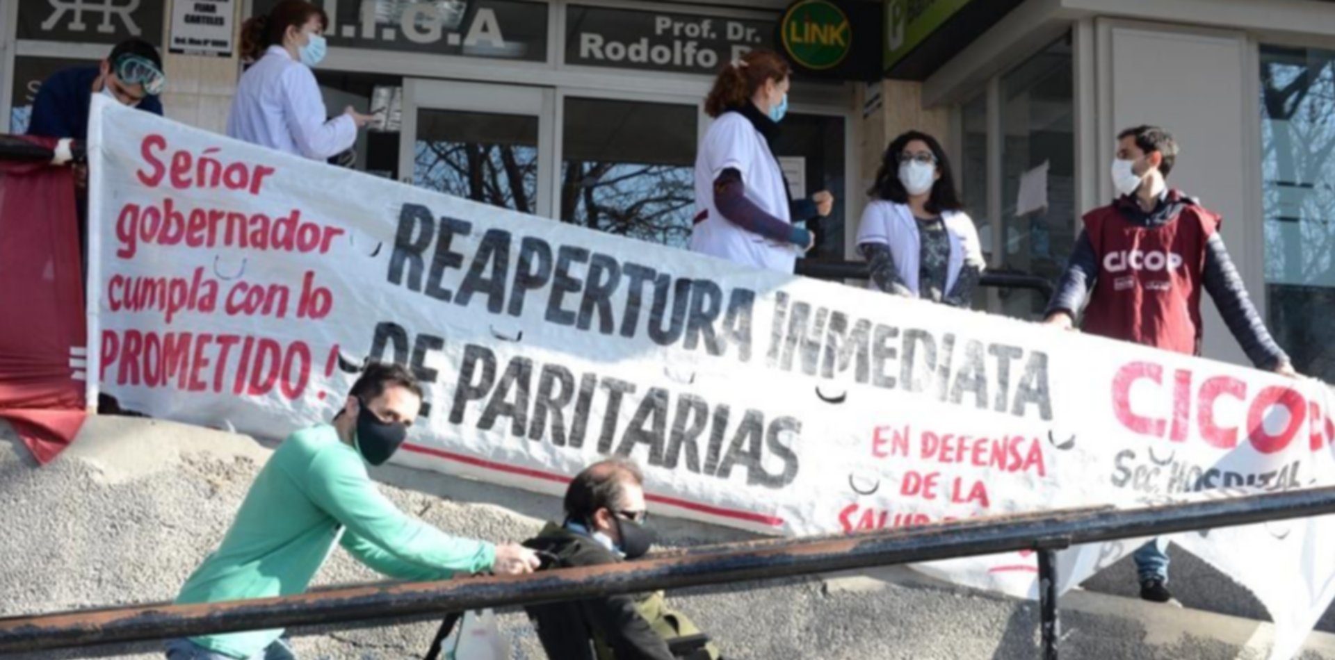 Arranca el paro de médicos bonaerenses en rechazo a la oferta salarial de Kicillof
