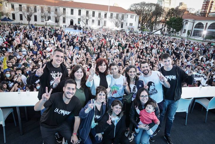 Cristina Fernández de Kirchner criticó a los medios. 