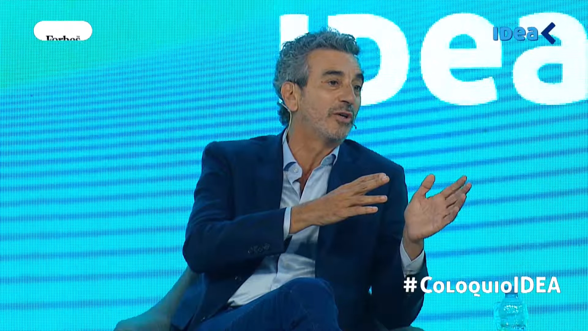 Florencio Randazzo responde en el Coloquio de Idea a cómo generar empleo. 