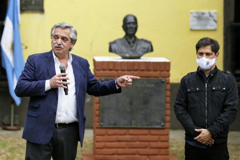 Axel Kicillof ya había visitado varias veces la Isla Martín García. 