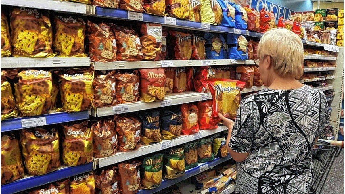 La canasta navideña subió un 64,64% respecto a 2020