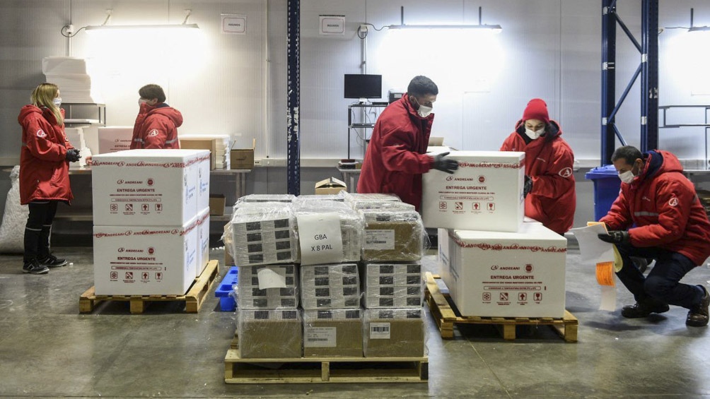 Argentina inició gestiones para donar más vacunas Covid.