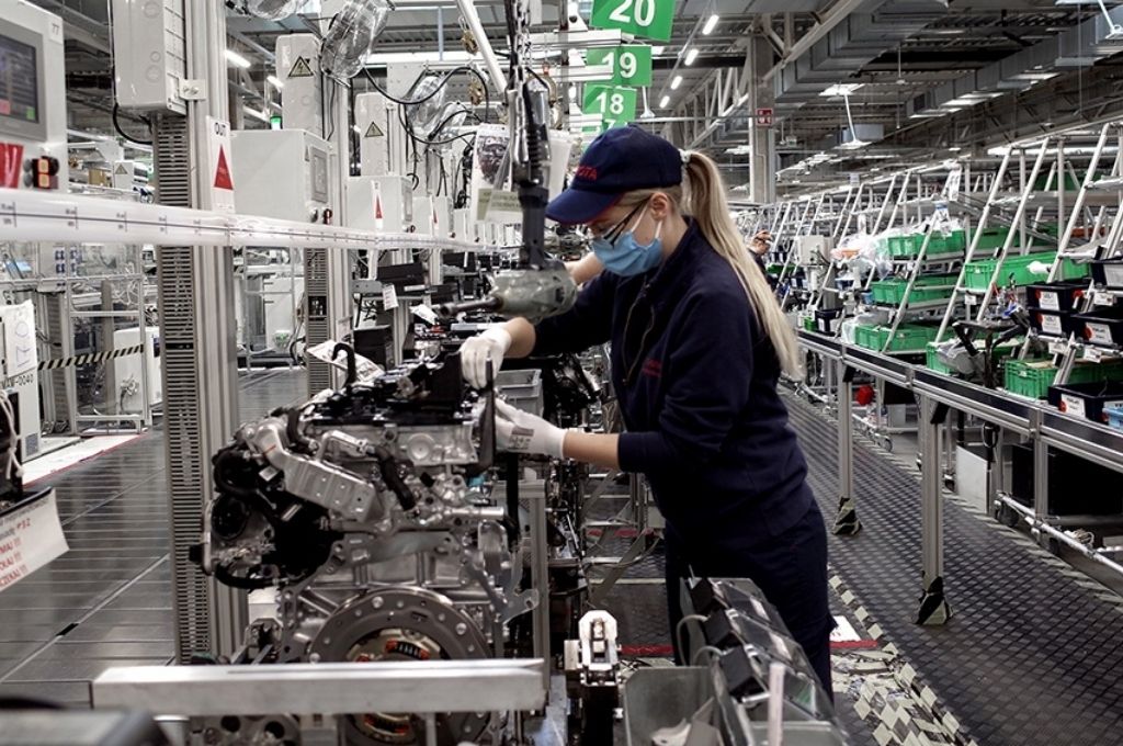 Uso de la capacidad instalada de la industria