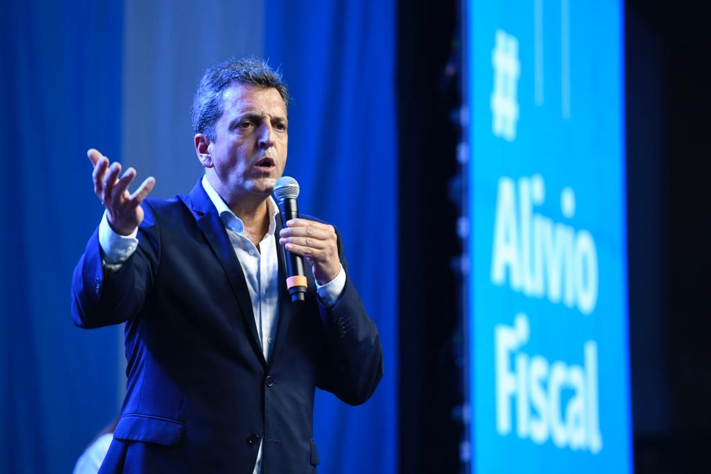 Massa fue el impulsor del alivio fiscal. 
