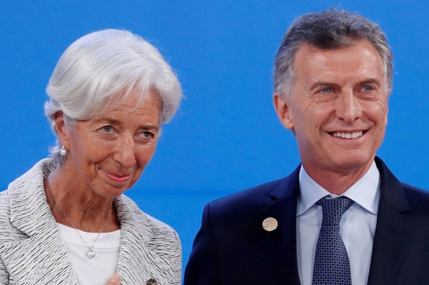 Macri con la extitular del FMI.