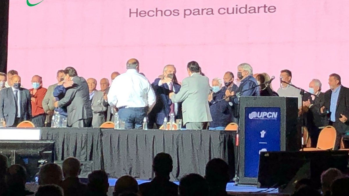 Fernández en Costa Salguero