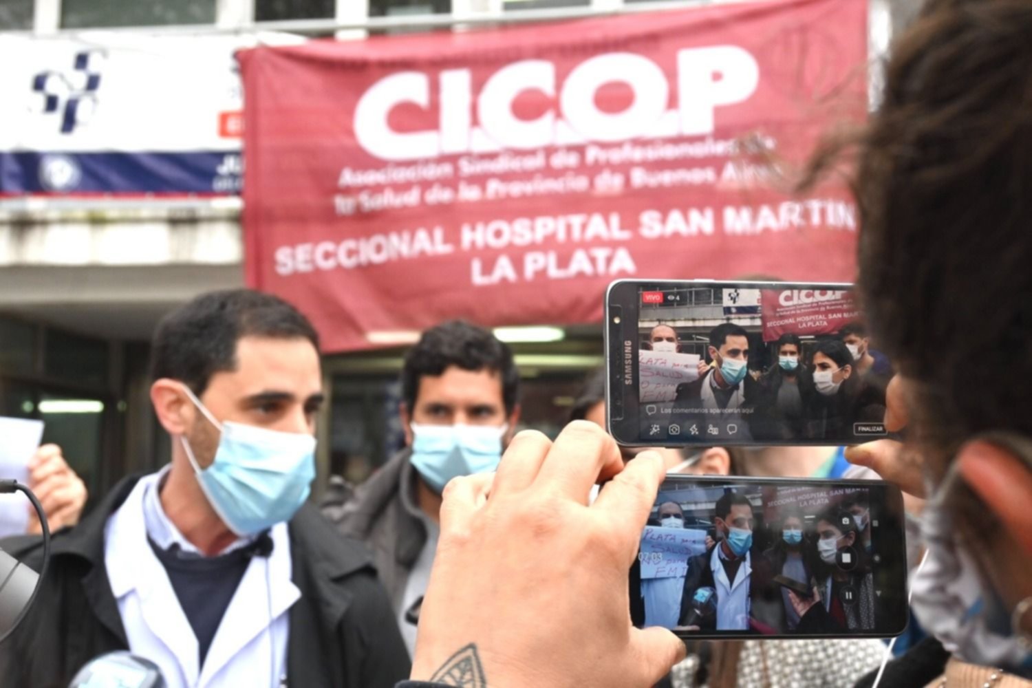 Los médicos bonaerenses rechazan el aumento por decreto de Kicillof. 