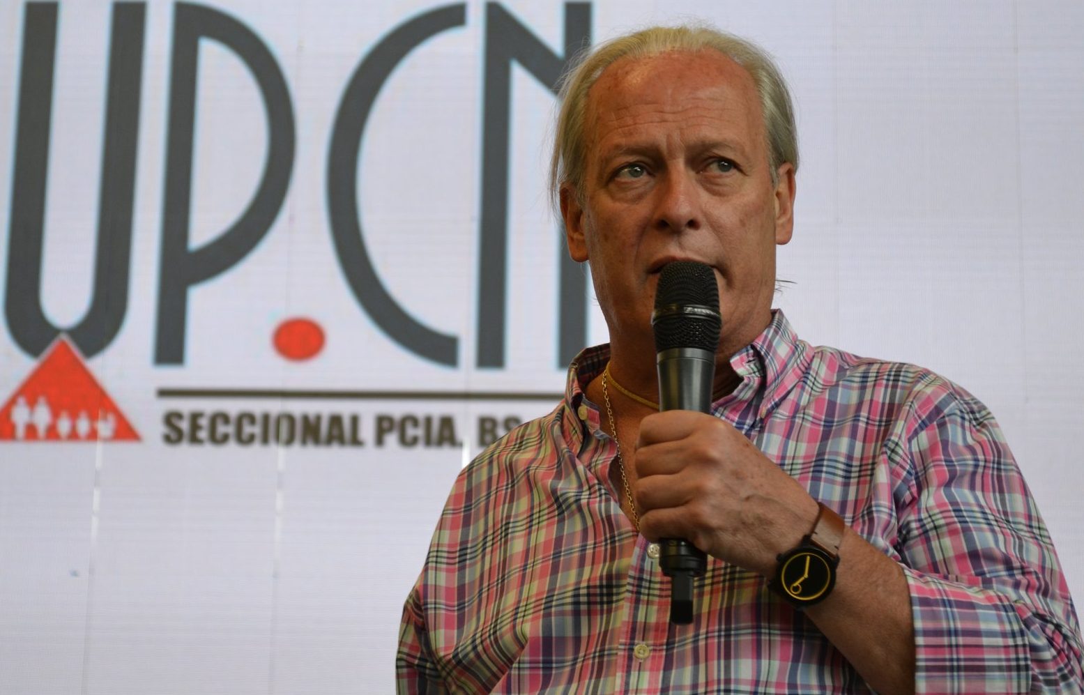 Andres Rodriguez titular de UPCN, uno de los gremios que integra la mesa chica de la CGT. 