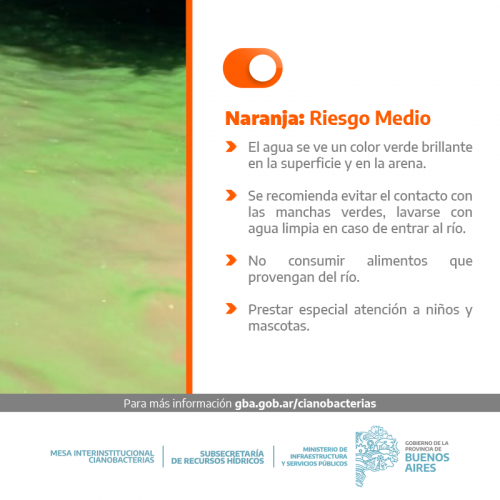 Se podrá observar la bandera sanitaria para alertar a los bañistas que se acerquen a las costas de Berisso y Ensenada.