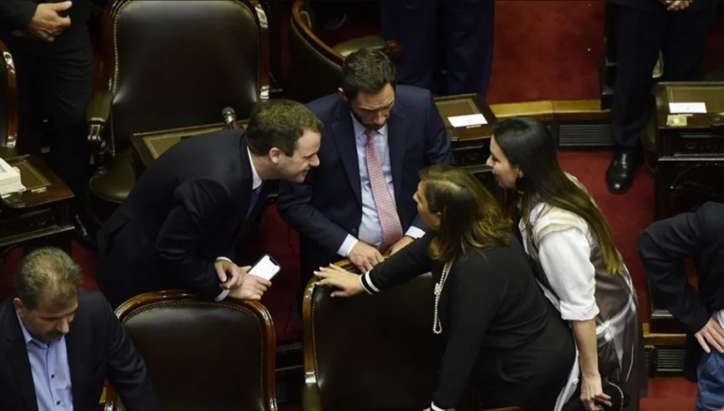 Juan Manuel López y Maximiliano Ferraro, los líderes de la Coalición Cívica en Diputados.