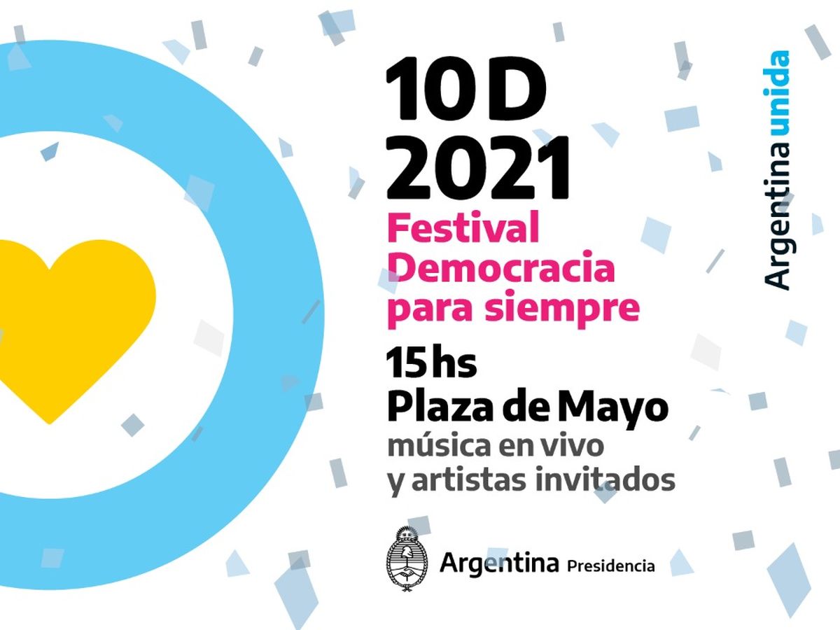A partir de las 15 horas habrá shows de bandas musicales