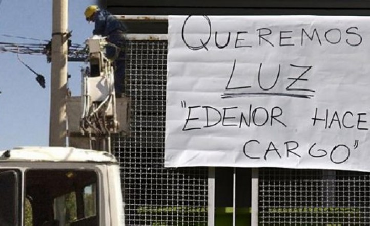 EDENOR dice que no tiene mas de  4.000 clientes sin servicio