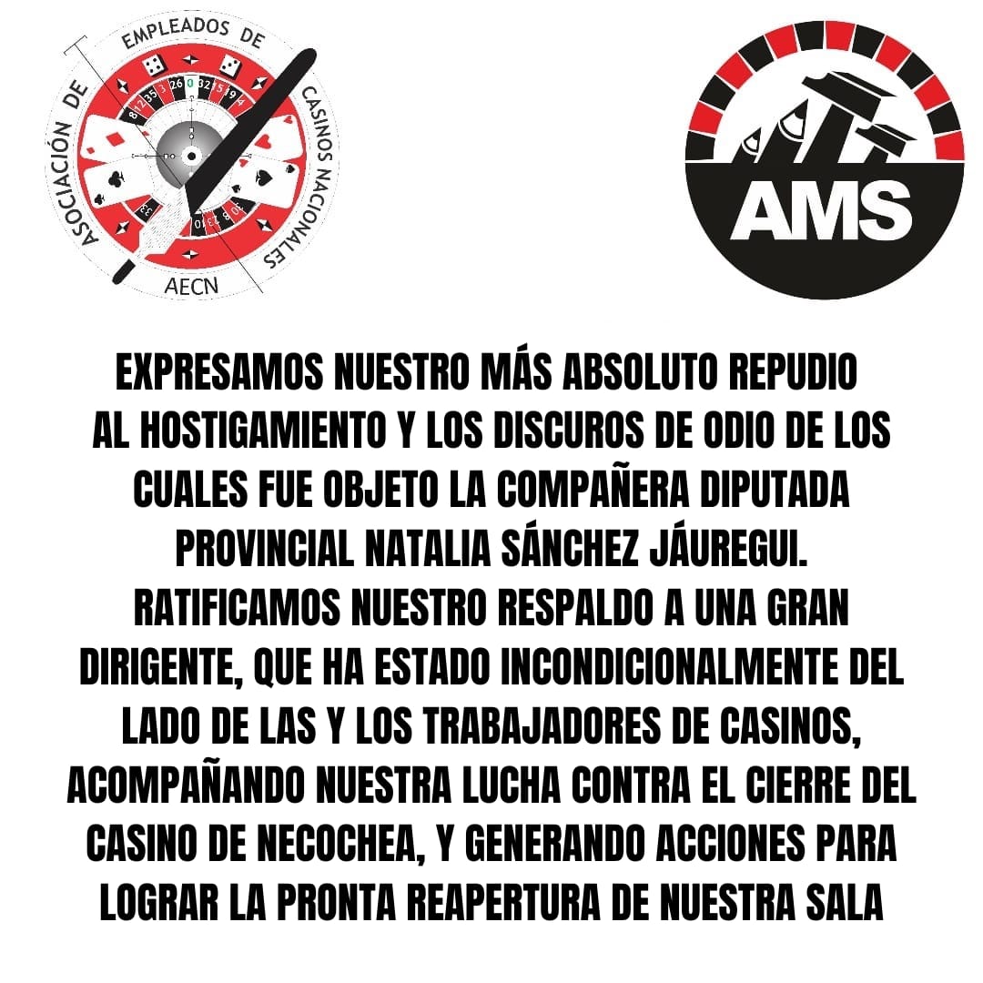 El respaldo de AMS a la diputada Sánchez Jauregui.