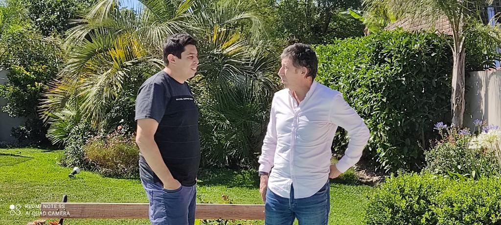 Gustavo Posse respaldó al conejal electo del radicalismo Horacio Rodríguez. 