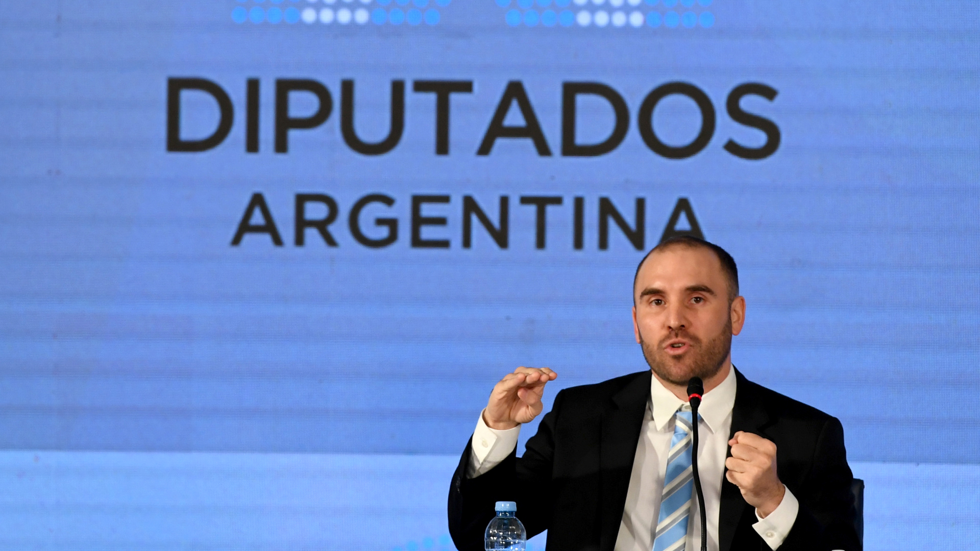 Presupuesto. El ministro Martín Guzmán le pidió colaboración a la oposición en las negociaciones con el FMI.