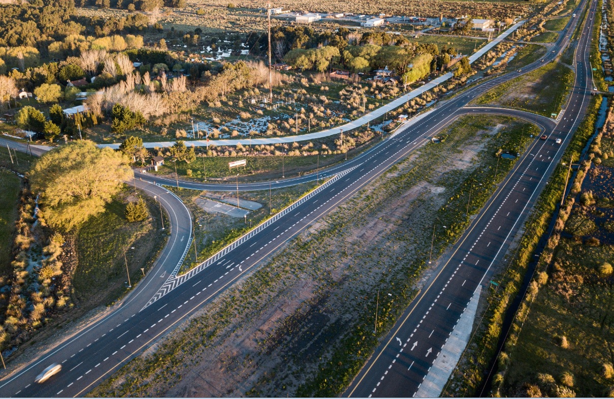 Kicillof también inauguró las obras en las rutas provinciales 11 y 59.