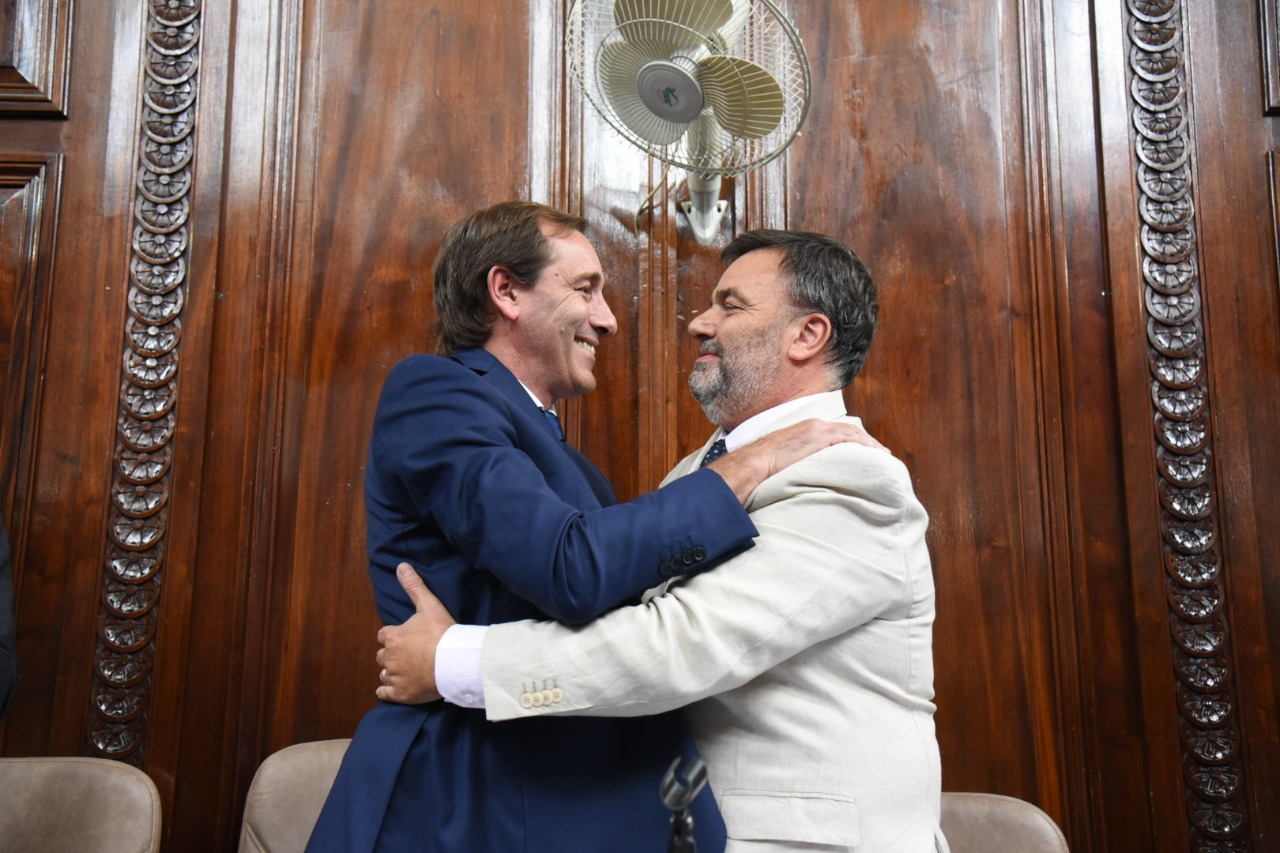 Diego Rovella es el presidente del bloque de Concejales de Juntos