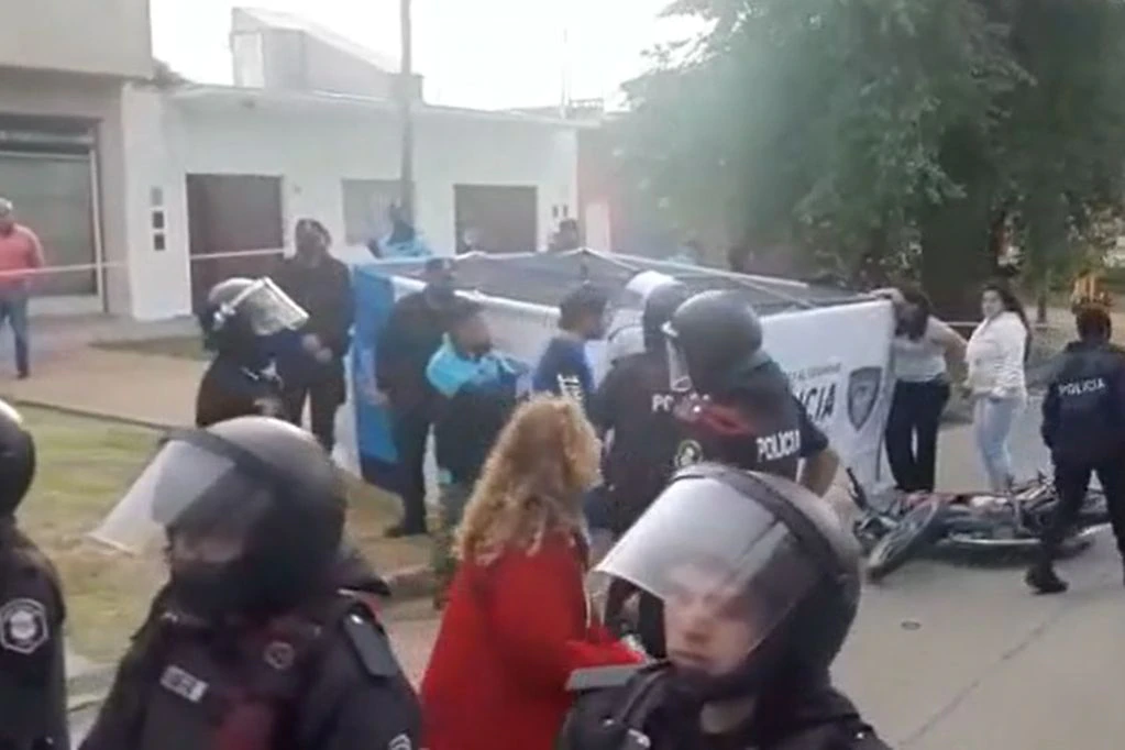 La fiscal pidió preservar la escena del crimen en la avenida 9 de Miramar. 