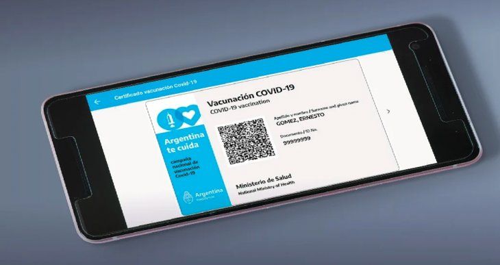El pase sanitario será obligatorio desde el 21 de diciembre en la provincia de Buenos Aires. 