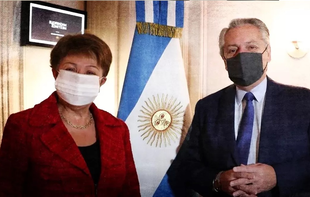 alberto fernández Kristalina Georgieva
