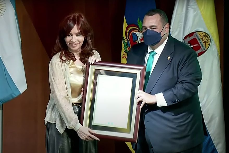Cristina Kirchner en Honduras