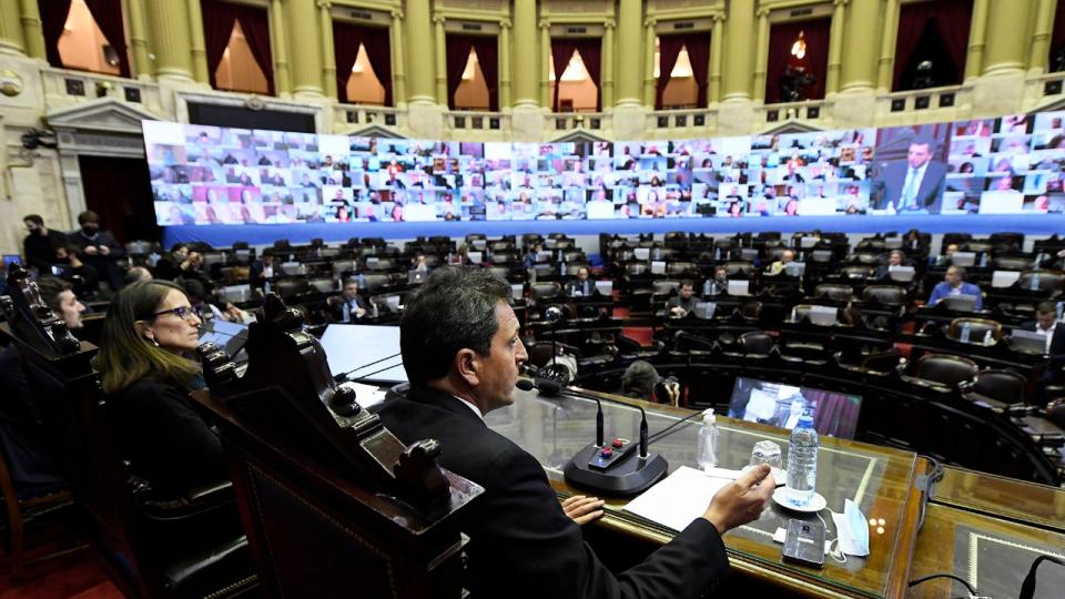 Sergio Massa, presidente de la Cámara de Diputados de la Nación.