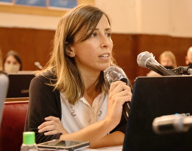 La concejal Sivori remarcó que el aumentó en las tasas municipales se efectuó aun cuando el Concejo no trató el presupuesto municipal.
