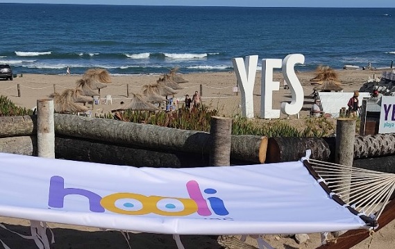 YES playa canina, uno de los lugares más visitados de Mar del Plata.