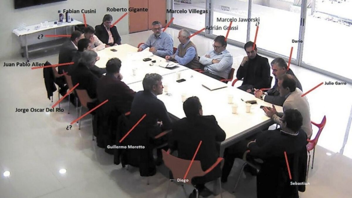 El video hallado por la AFI que da cuenta de la mesa judicial en el Gobierno de Vidal.