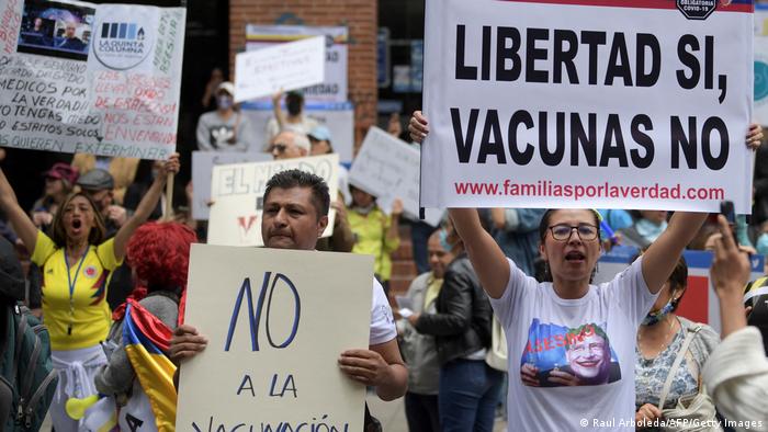 El 80% de los internados por covid no están vacunados. 
