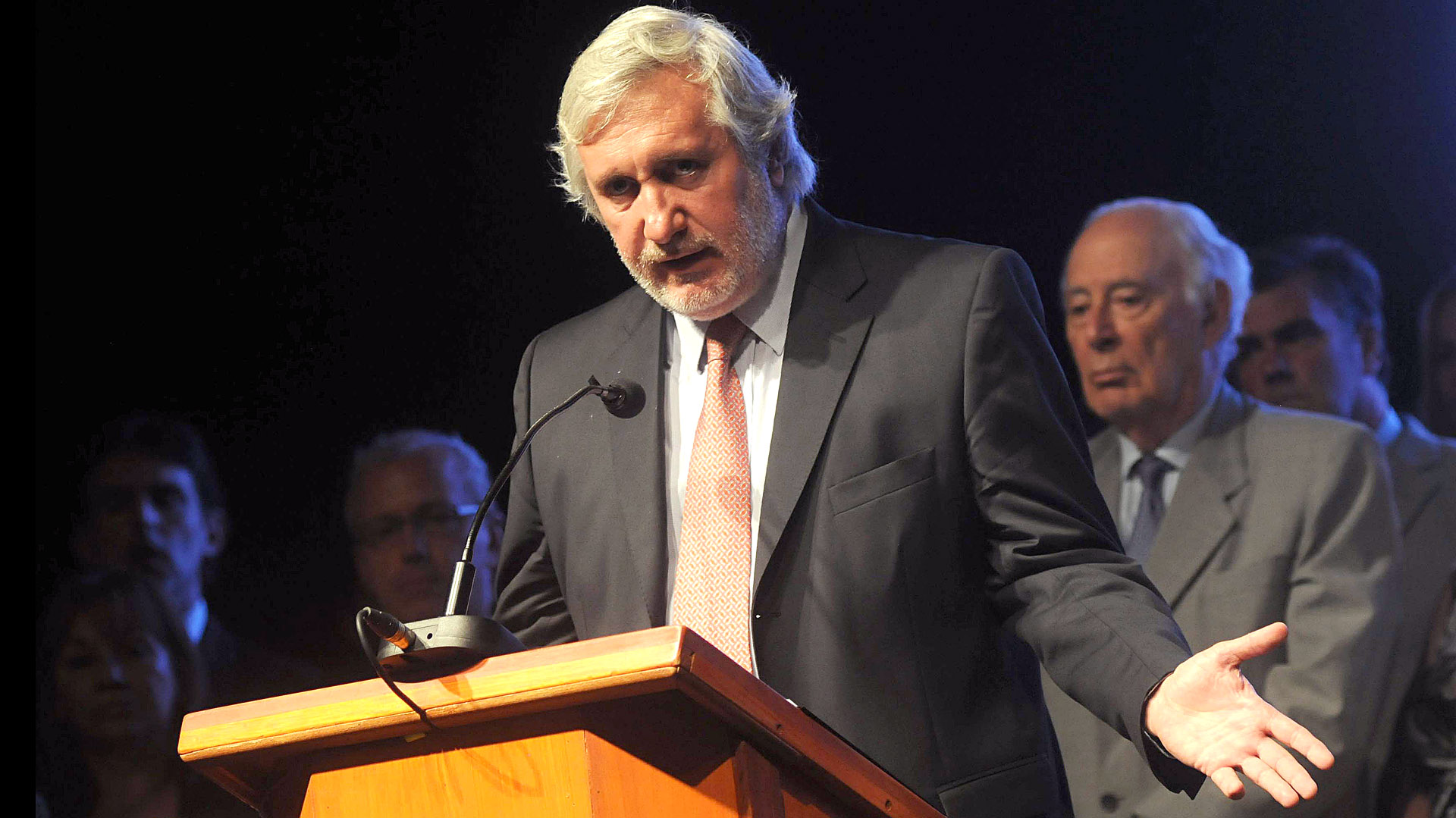 El procurador bonaerense, Julio Conte Grand, está en la mira del oficialismo, que viene reclamando su renuncia.
