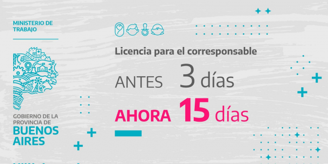 El Gobierno promueve el término de licencias parentales. 