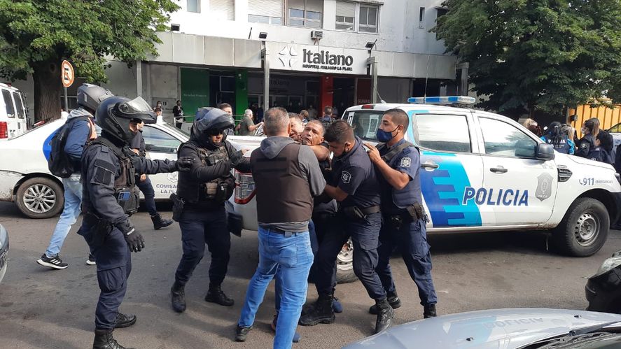 Detuvieron al Pata Medina en las inmediaciones del Hospital Italiano