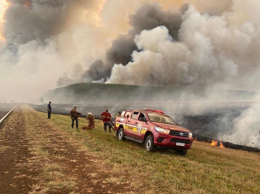 El Gobierno nacional anunciará "una serie de medidas" contra los incendios en Corrientes.