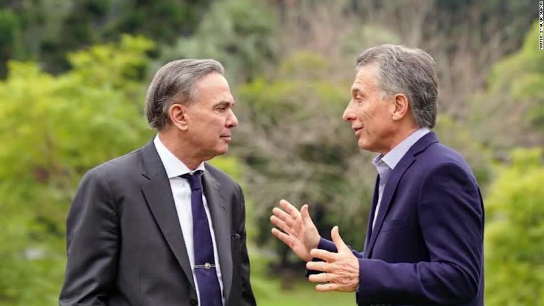 Miguel Ángel Pichetto fue el compañero de formula de Mauricio Macri en las elecciones presidenciales del 2019.