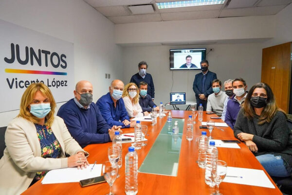 Los representantes de las principales fuerzas que componen Juntos en la provincia de Buenos Aires se reunieron esta semana.