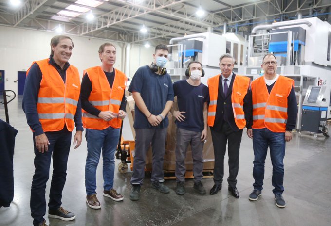 En el lanzamiento del programa “Más trabajo joven” también estuvieron presentes Julio Garro, Miguel Ángel Pichetto y Fabián Perechodnik.