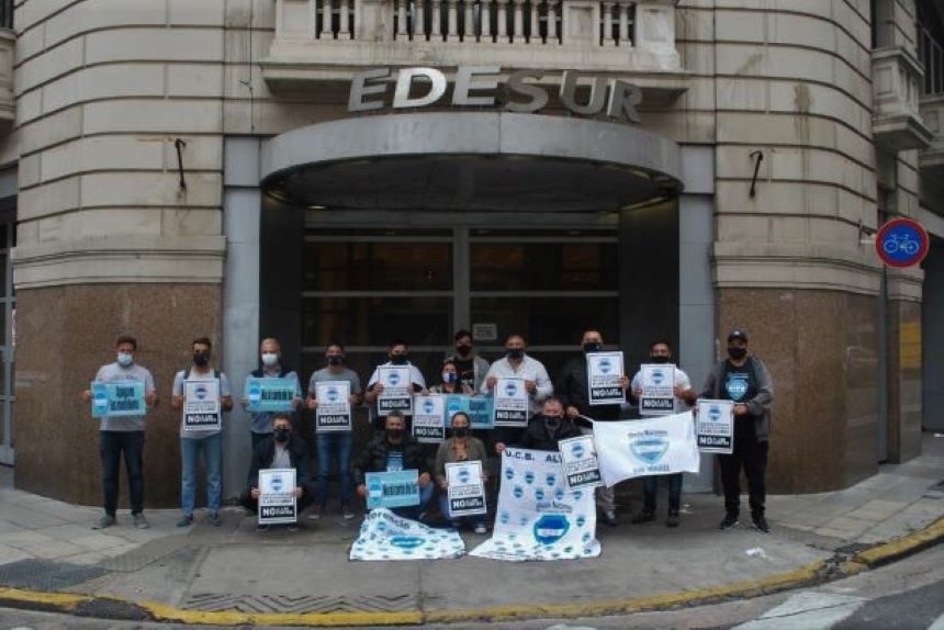 Edelap. Asociaciones civiles protestaron por los incumplimientos a la Ley de Clubes.