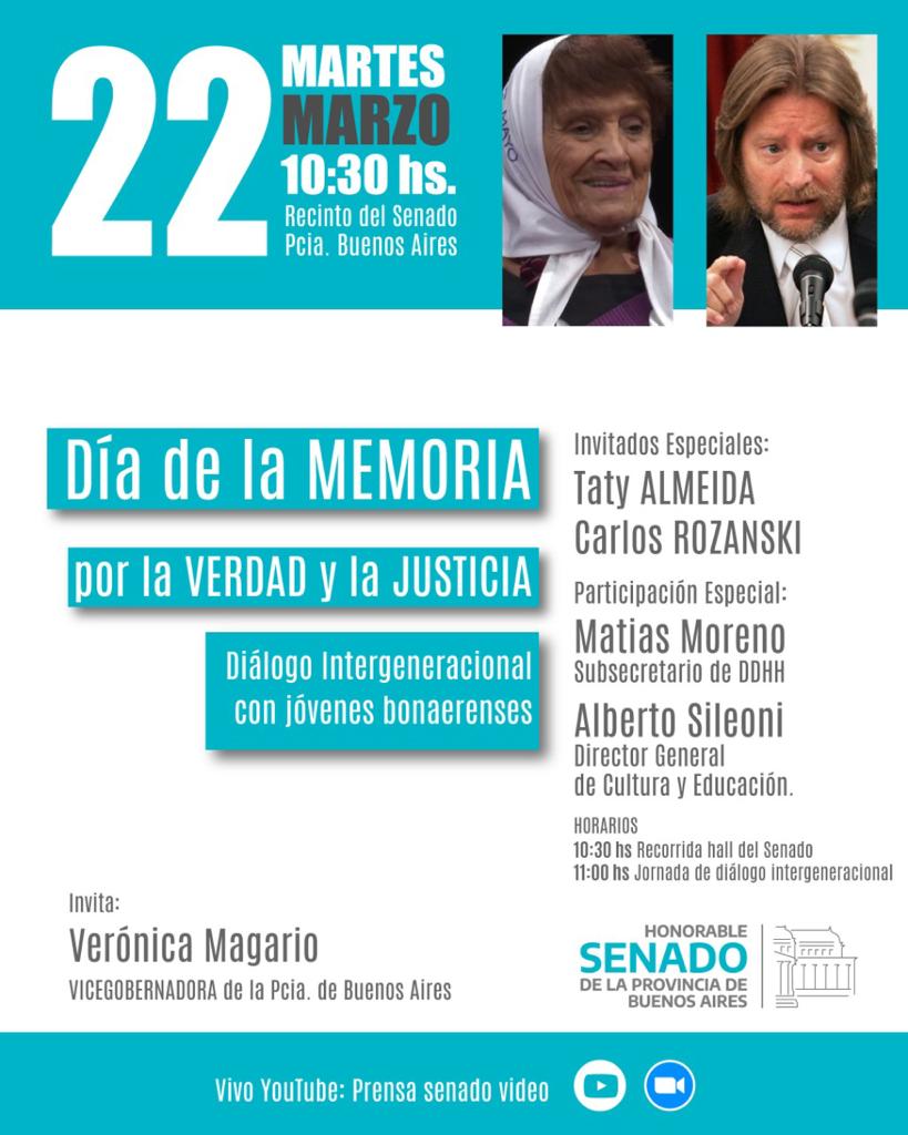 El Senado y la Cámara de Diputados tendrán sesiones especiales por el 24 de marzo.