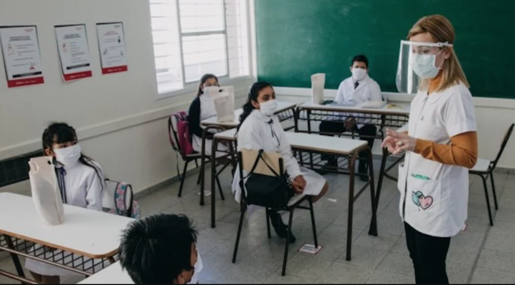 El anunció de Garro revivió la polémica entre JxC y el oficialismo por el uso de los barbijos en las escuelas bonaerenses