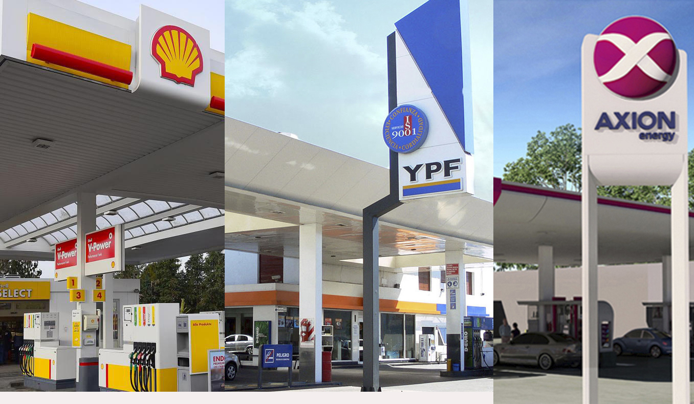 Shell y Axion se plegaron a YPF con aumentos del 12% en la nafta. 