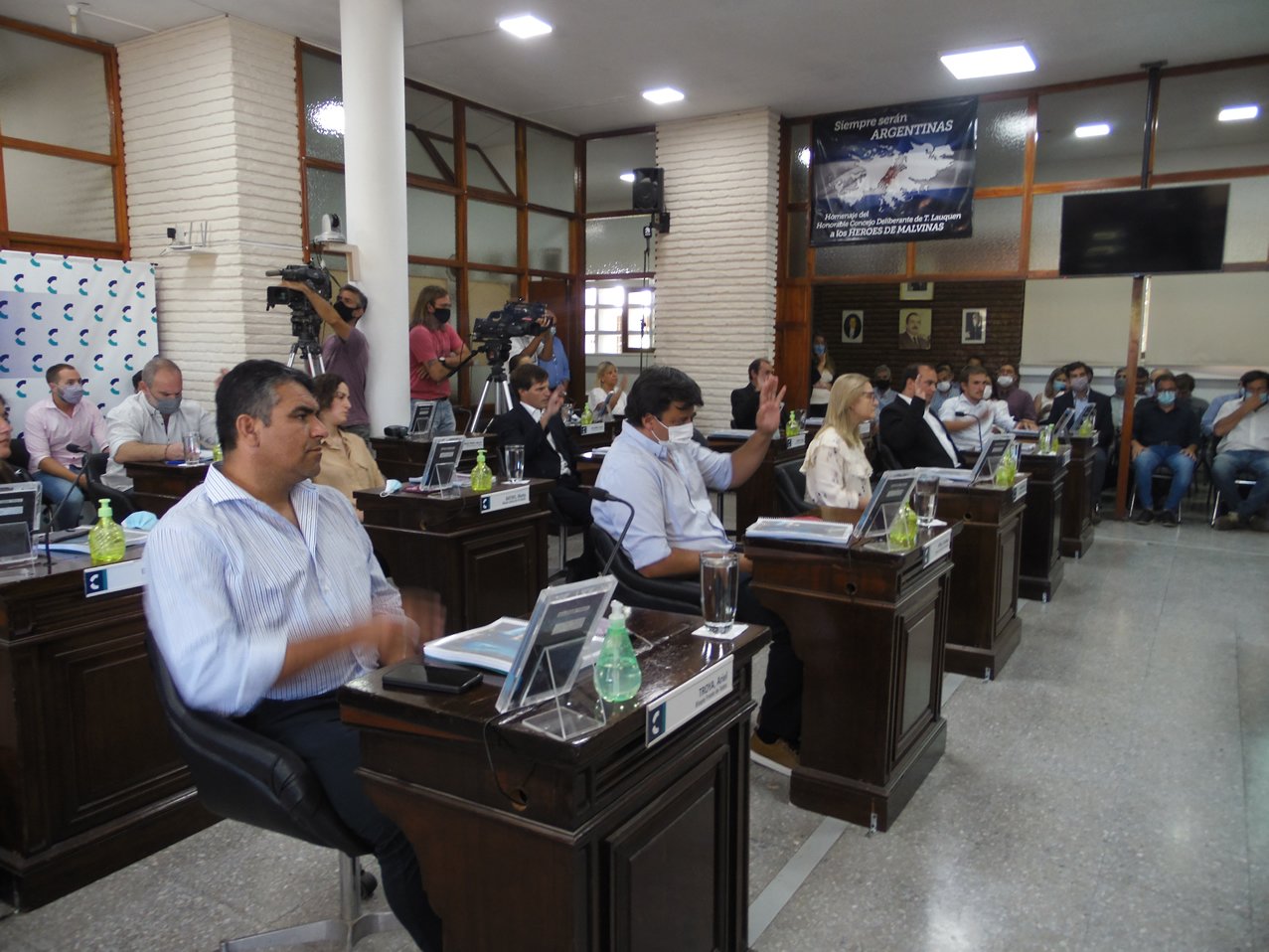 Apertura de sesiones ordinarias de Trenque Lauquen. 