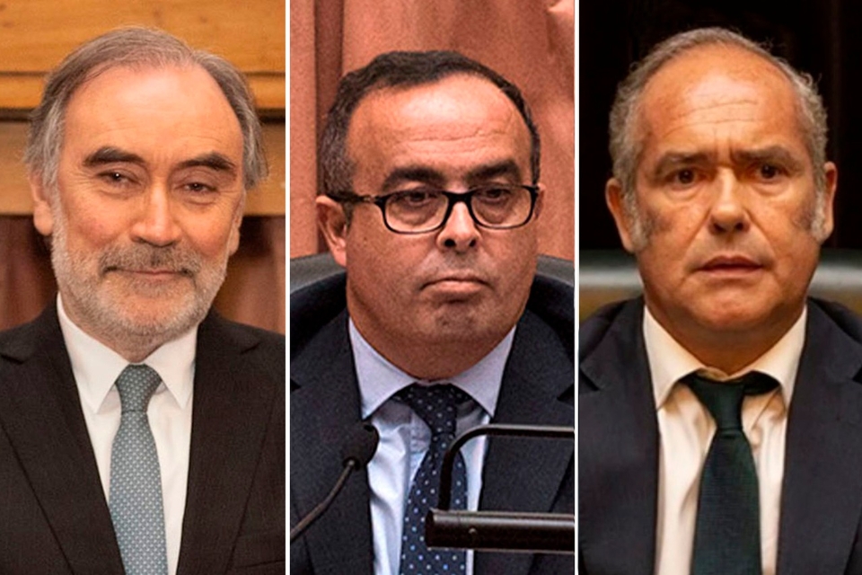 Los tres camaristas recusados por la abogada de los familiares de las victimas del ARA San Juan