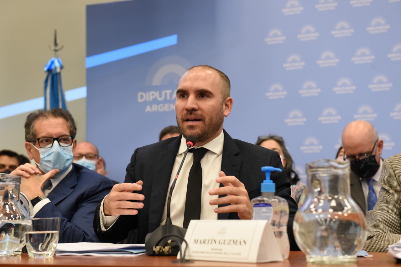 El ministro de Economía Martín Guzmán se presentó ante la Comisión de Presupuesto y Hacienda del Congreso Nacional para iniciar el debate sobre el nuevo acuerdo con el FMI.